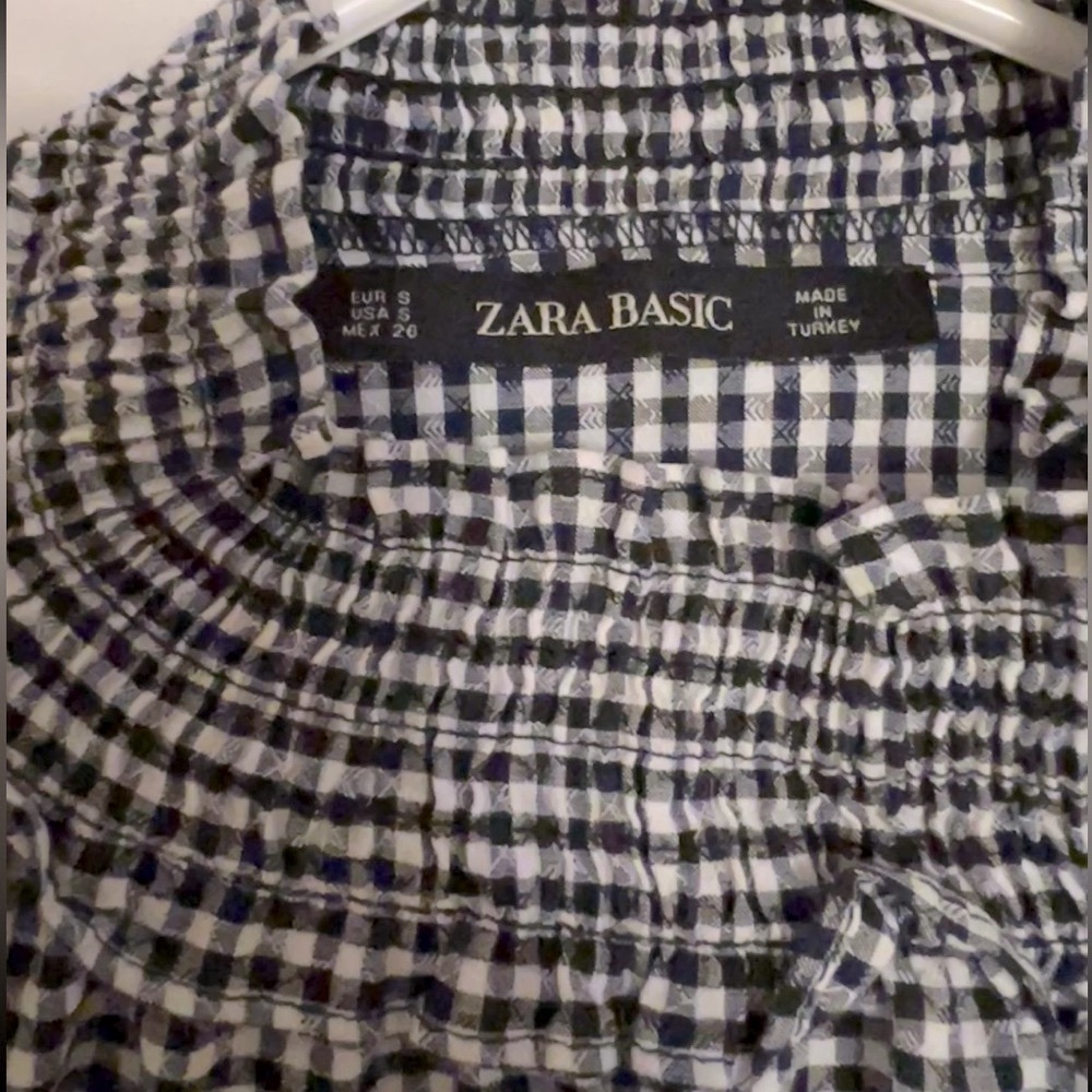 Zara Basic Checkered Dress - image 5